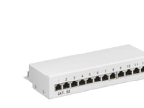 Goobay 93041, RJ-45, Cat5e, 22/26, Harmaa, Seinäkiinnitys, 212 mm Grå