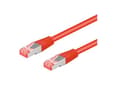 Miniatyrbilde 1 av 3: Goobay Cat6a-1000, 10m, 10 m, Cat6a, RJ-45, RJ-45, Rød