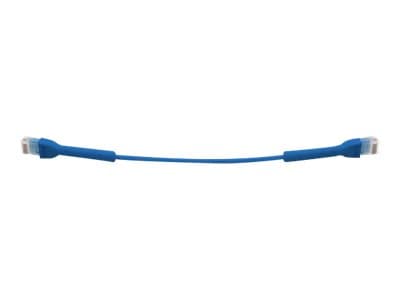 Ubiquiti UniFi - Patch-kabel - RJ-45 (hane) till RJ-45 (hane) - 10 cm - 3 mm - CAT 6 - startad - blå