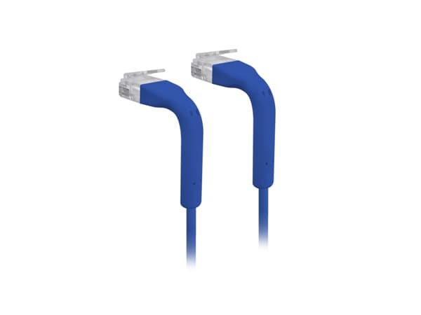 Ubiquiti UniFi - Koblingskabel - RJ-45 (hann) til RJ-45 (hann) - 3 m - 3 mm - CAT 6 - med støvel - blå