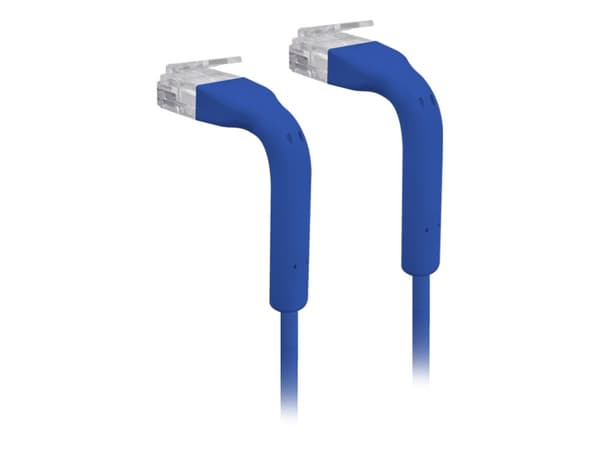 Ubiquiti UniFi - Koblingskabel - RJ-45 (hann) til RJ-45 (hann) - 3 m - 3 mm - CAT 6 - med støvel - blå