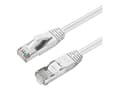 Miniatyrbilde 1 av 5: MicroConnect - Koblingskabel - RJ-45 (hann) til RJ-45 (hann) - 50 cm - 6 mm - S/FTP - CAT 6a - halogenfri, uten hindringer, rund, innendørs, formstøp