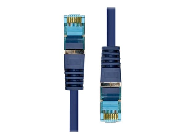 ProXtend - Patch-kabel - RJ-45 (hane) till RJ-45 (hane) - 25 cm - 6 mm - S/FTP - CAT 6a - IEEE 802.3at - halogenfri, formpressad, hakfri, tvinnad - b