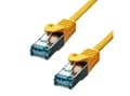 Miniatyrbild 3 av 5: ProXtend - Patch-kabel - RJ-45 (hane) till RJ-45 (hane) - 50 cm - 6 mm - S/FTP - CAT 6a - halogenfri, formpressad, hakfri, tvinnad - gul