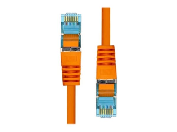 ProXtend - Koblingskabel - RJ-45 (hann) til RJ-45 (hann) - 50 cm - 6 mm - S/FTP - CAT 6a - IEEE 802.3at - halogenfri, formstøpt, uten hindringer, fle