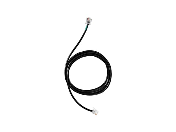 SENNHEISER CEHS-DHSG SIEMENS AGFEO AASTRA AUERSWALD Standard 1,40 m rund adapterkabel för elektronisk samtalsmottagning (504105)