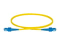 Miniatyrbilde 4 av 5: Lanview - Nettverkskabel - SC/UPC-enkeltmodus (hann) til SC/UPC-enkeltmodus (hann) - 2 m - 2 mm - fiberoptisk - dupleks - 9 / 125 micron - OS2 - halo