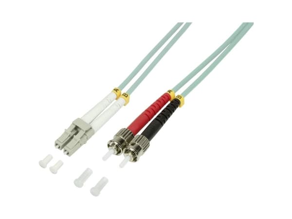 LogiLink 3m LC-ST, 3 m, OM3, LC, ST