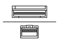 Avaya - Nettverkskabel - SFP+ (hann) til QSFP+ (hann) - 1 m - passiv