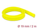 Miniatyrbilde 4 av 5: Delock - Flettet erme - strekkbar - 2 m - gul