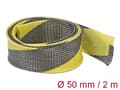 Miniatyrbild 4 av 5: Delock - Flätad ärm - stretchable - 2 m - svart, gul