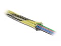 Miniatyrbilde 3 av 5: Delock - Flettet erme - strekkbar - 2 m - svart, gul