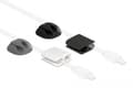 Miniatyrbilde 3 av 3: Delock - Cable holder and clip kit - grå, svart, hvit