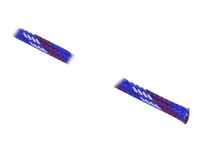 Delock - Flätad ärm - stretchable - 2 m - vit, blå, röd