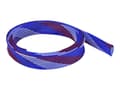 Miniatyrbild 1 av 5: Delock - Flätad ärm - stretchable - 2 m - vit, blå, röd