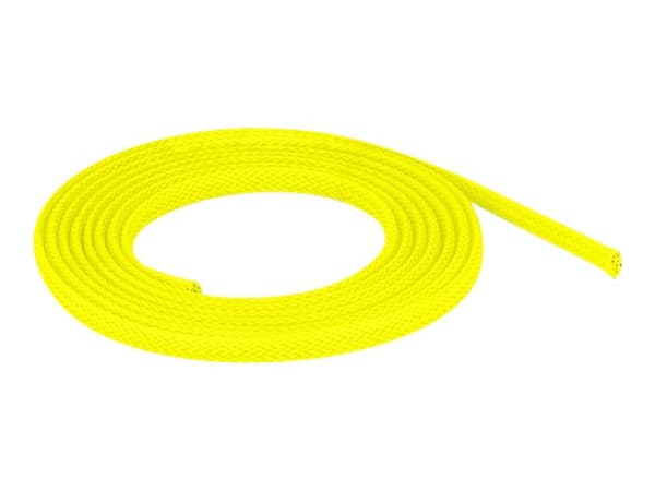 Delock - Flätad ärm - stretchable - 2 m - gul