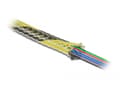 Miniatyrbilde 4 av 5: Delock - Flettet erme - strekkbar - 2 m - svart, gul
