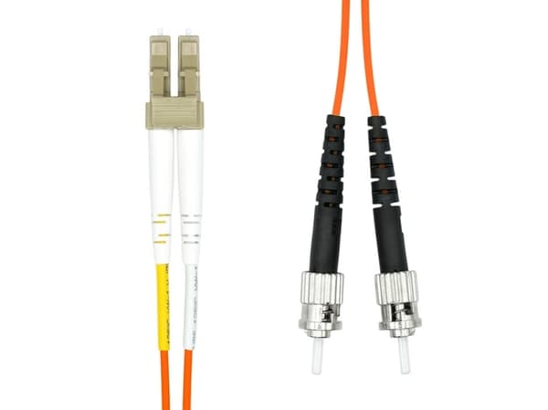 ProXtend - Patchkabel - LC/UPC multimodus (han) til ST/UPC multimodus (han) - 0,5 m. - 2 mm - fiberoptikk - dupleks - 125 my - OM1 - halogenfri - ora