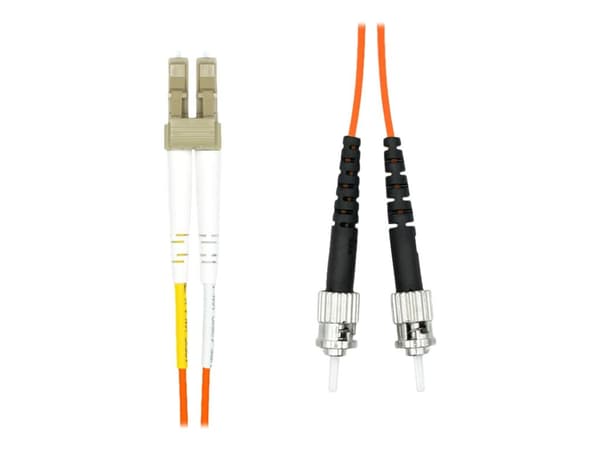 ProXtend - Patchkabel - LC/UPC multimodus (han) til ST/UPC multimodus (han) - 0,5 m. - 2 mm - fiberoptikk - dupleks - 125 my - OM1 - halogenfri - ora