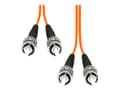 Miniatyrbild 4 av 5: ProXtend - Patch-kabel - ST/UPC-multiläge (hane) till ST/UPC-multiläge (hane) - 10 m - 2 mm - fiberoptisk - duplex - 125 mikron - OM1 - halogenfri -