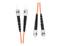 Miniatyrbild 1 av 5: ProXtend - Patch-kabel - ST/UPC-multiläge (hane) till ST/UPC-multiläge (hane) - 10 m - 2 mm - fiberoptisk - duplex - 125 mikron - OM1 - halogenfri -