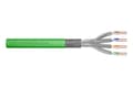Miniatyrbilde 2 av 5: DIGITUS Professional - Samlet kabel - 100 m - 7.9 mm - S/FTP - simpleks - CAT 8.2 - halogenfri - grønn