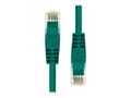 Miniatyrbilde 3 av 5: ProXtend - Koblingskabel - RJ-45 (hann) til RJ-45 (hann) - 50 cm - UTP - CAT 5e - formstøpt, uten hindringer - grønn