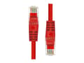 Miniatyrbilde 3 av 5: ProXtend - Koblingskabel - RJ-45 (hann) til RJ-45 (hann) - 3 m - UTP - CAT 5e - formstøpt, uten hindringer - rød