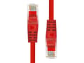Miniatyrbilde 5 av 5: ProXtend - Koblingskabel - RJ-45 (hann) til RJ-45 (hann) - 3 m - UTP - CAT 5e - formstøpt, uten hindringer - rød