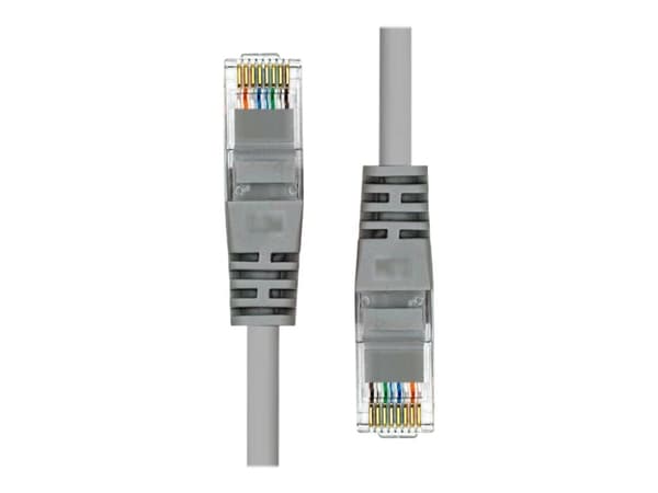 ProXtend - Koblingskabel - RJ-45 (hann) til RJ-45 (hann) - 25 cm - UTP - CAT 5e - formstøpt, uten hindringer - grå