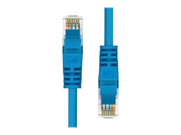 ProXtend - Koblingskabel - RJ-45 (hann) til RJ-45 (hann) - 20 m - UTP - CAT 5e - formstøpt, uten hindringer - blå