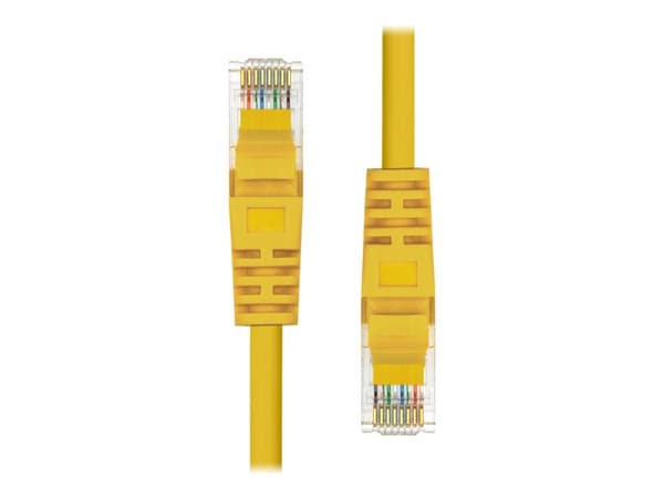 ProXtend - Koblingskabel - RJ-45 (hann) til RJ-45 (hann) - 20 m - UTP - CAT 5e - formstøpt, uten hindringer - gul
