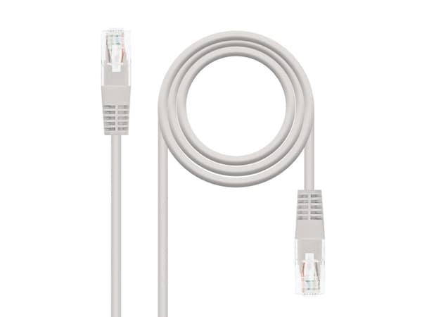Nanocable 10.20.0400, 0,5 m, Cat6e, U/UTP (UTP), RJ-45, RJ-45, Grå