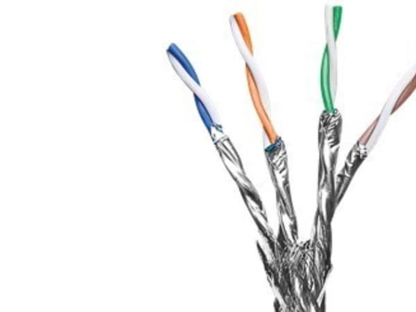 goobay - Bulkkabel - 100 m - SFTP, PiMF - CAT 6 - rund, tvinnad - grå
