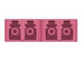 Miniatyrbilde 3 av 5: Delock - Koblingspanel - LC MM X 48 - svart - 1U - 10"