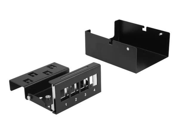 DeLOCK 43409, Musta, Metalli, 87,3 mm, 112,5 mm, 45,2 mm