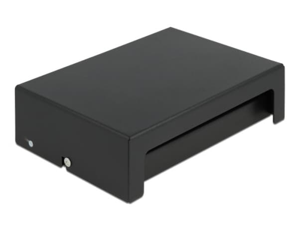 DeLOCK 43413, Musta, Metalli, 112,5 mm, 158,5 mm, 45,2 mm