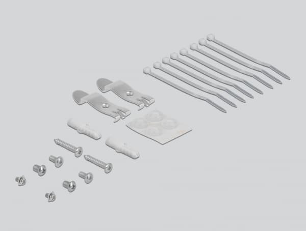 DeLOCK 43413, Musta, Metalli, 112,5 mm, 158,5 mm, 45,2 mm
