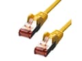 Miniatyrbilde 4 av 5: ProXtend - Koblingskabel - RJ-45 (hann) til RJ-45 (hann) - 30 cm - 5.8 mm - foliebelagt uskjermet tvinnet kabelpar (F/UTP) - CAT 6 - formstøpt, uten