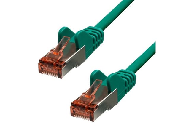 ProXtend - Koblingskabel - RJ-45 (hann) til RJ-45 (hann) - 1.5 m - 5.8 mm - foliebelagt uskjermet tvinnet kabelpar (F/UTP) - CAT 6 - formstøpt, uten