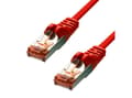 Miniatyrbilde 3 av 5: ProXtend - Koblingskabel - RJ-45 (hann) til RJ-45 (hann) - 30 cm - 5.8 mm - foliebelagt uskjermet tvinnet kabelpar (F/UTP) - CAT 6 - formstøpt, uten