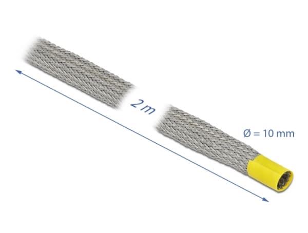 Delock - Flätad ärm - stretchable - 2 m