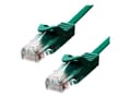 Miniatyrbild 1 av 5: ProXtend - Patch-kabel - RJ-45 (hane) till RJ-45 (hane) - 50 cm - 5.4 mm - UTP - CAT 5e - IEEE 802.3at - formpressad, hakfri, tvinnad - grön