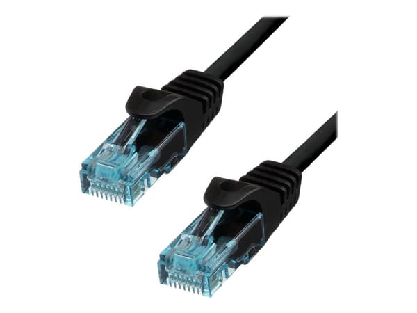ProXtend - Koblingskabel - RJ-45 (hann) til RJ-45 (hann) - 25 cm - 6 mm - UTP - CAT 6a - IEEE 802.3at - halogenfri, formstøpt, uten hindringer, flert