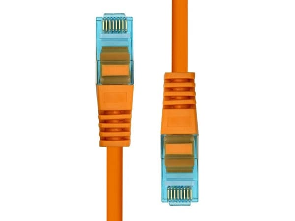 ProXtend - Koblingskabel - RJ-45 (hann) til RJ-45 (hann) - 75 cm - 6 mm - UTP - CAT 6a - IEEE 802.3at - halogenfri, formstøpt, uten hindringer, flert