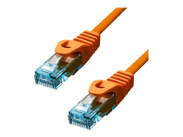 ProXtend - Koblingskabel - RJ-45 (hann) til RJ-45 (hann) - 75 cm - 6 mm - UTP - CAT 6a - IEEE 802.3at - halogenfri, formstøpt, uten hindringer, flert