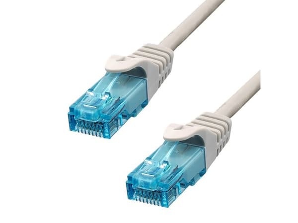 ProXtend - Koblingskabel - RJ-45 (hann) til RJ-45 (hann) - 75 cm - 6 mm - UTP - CAT 6a - IEEE 802.3at - halogenfri, formstøpt, uten hindringer, flert