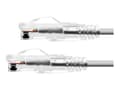 Miniatyrbilde 2 av 5: ProXtend Ultra Slim - Koblingskabel - RJ-45 (hann) til RJ-45 (hann) - 25 cm - 3.6 mm - UTP - CAT 6a - halogenfri, formstøpt, uten hindringer - grå