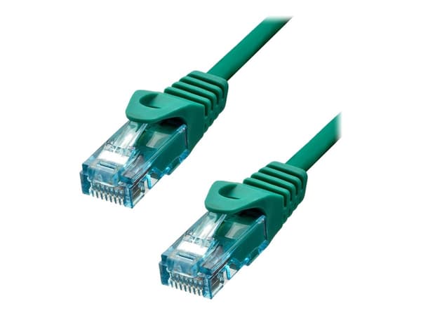 ProXtend - Koblingskabel - RJ-45 (hann) til RJ-45 (hann) - 15 m - 6 mm - UTP - CAT 6a - IEEE 802.3at - halogenfri, formstøpt, uten hindringer, flertr