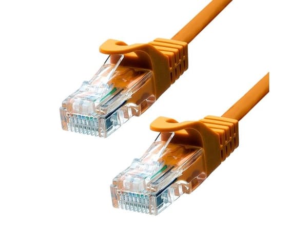 ProXtend 5UTP-15O, 15 m, Cat5e, U/UTP (UTP), RJ-45, RJ-45, Oransje